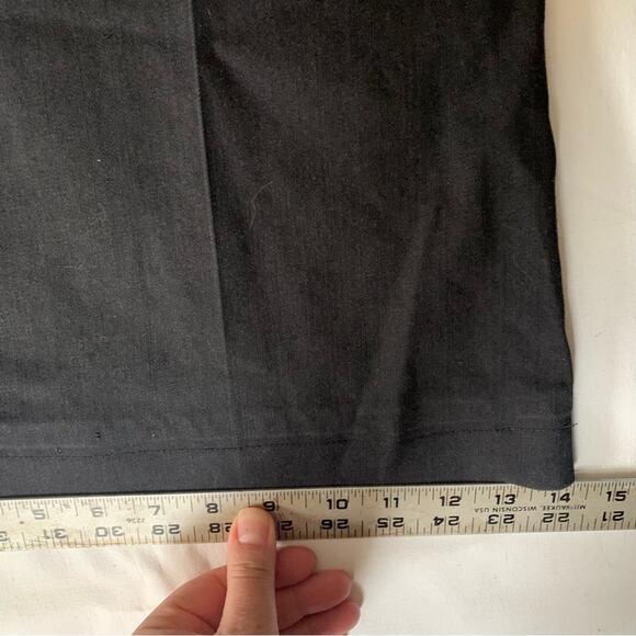 7 For All Mankind women's size 30 Black Flare Denim Jeans - Picture 13 of 13